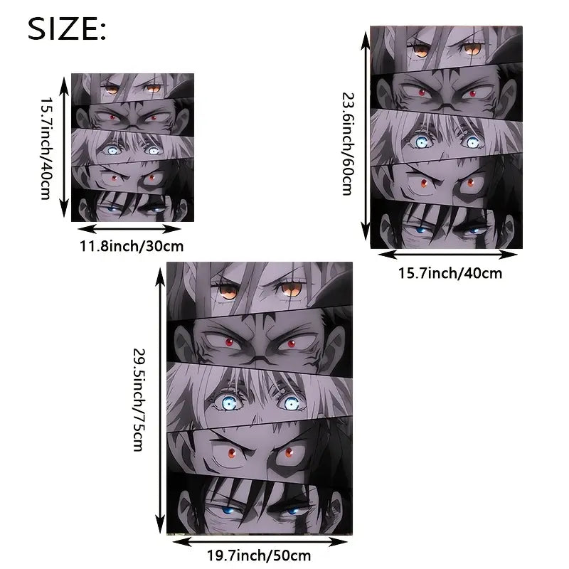 POSTER OJOS DE ANIME