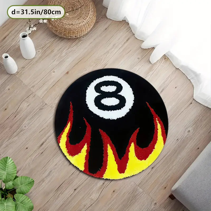 Alfombra bola 8 red