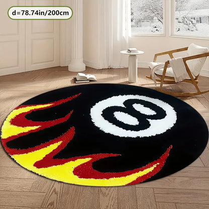 Alfombra bola 8 red