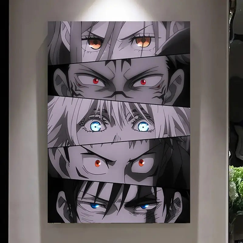 POSTER OJOS DE ANIME