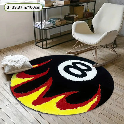Alfombra bola 8 red