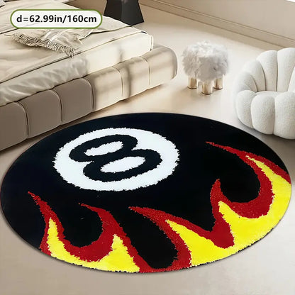 Alfombra bola 8 red