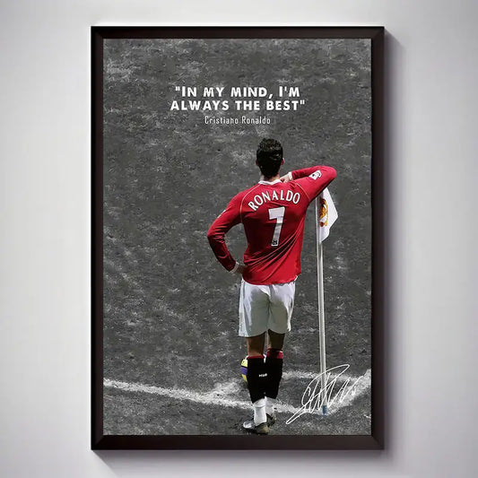 POSTER CR7 MOTIVACIONAL