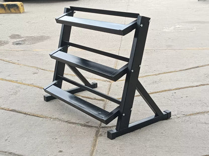 Soporte Rack Para Mancuernas Y Pesas Rusas Gym