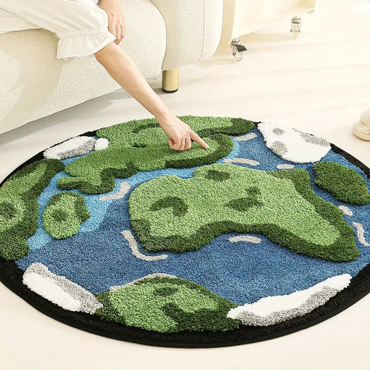Alfombra con relieve